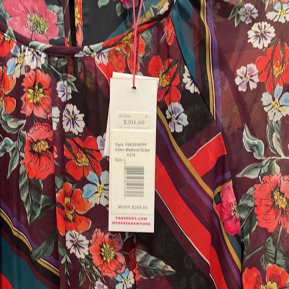 NWT Parker Christina Dress, size large - Picture 2 of 4